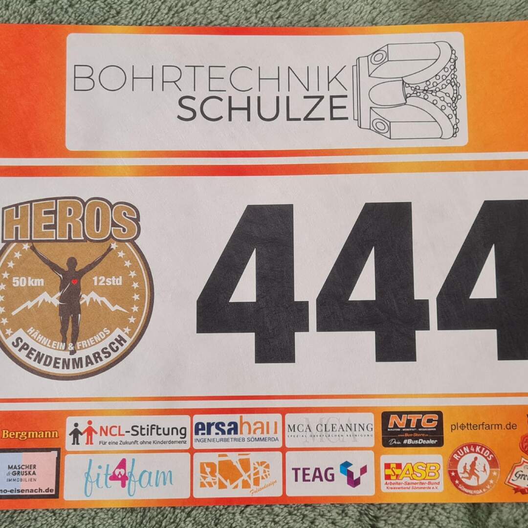 Frömmstedt Heros Spendenmarsch