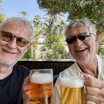 Hans Joerg und Beat on tour