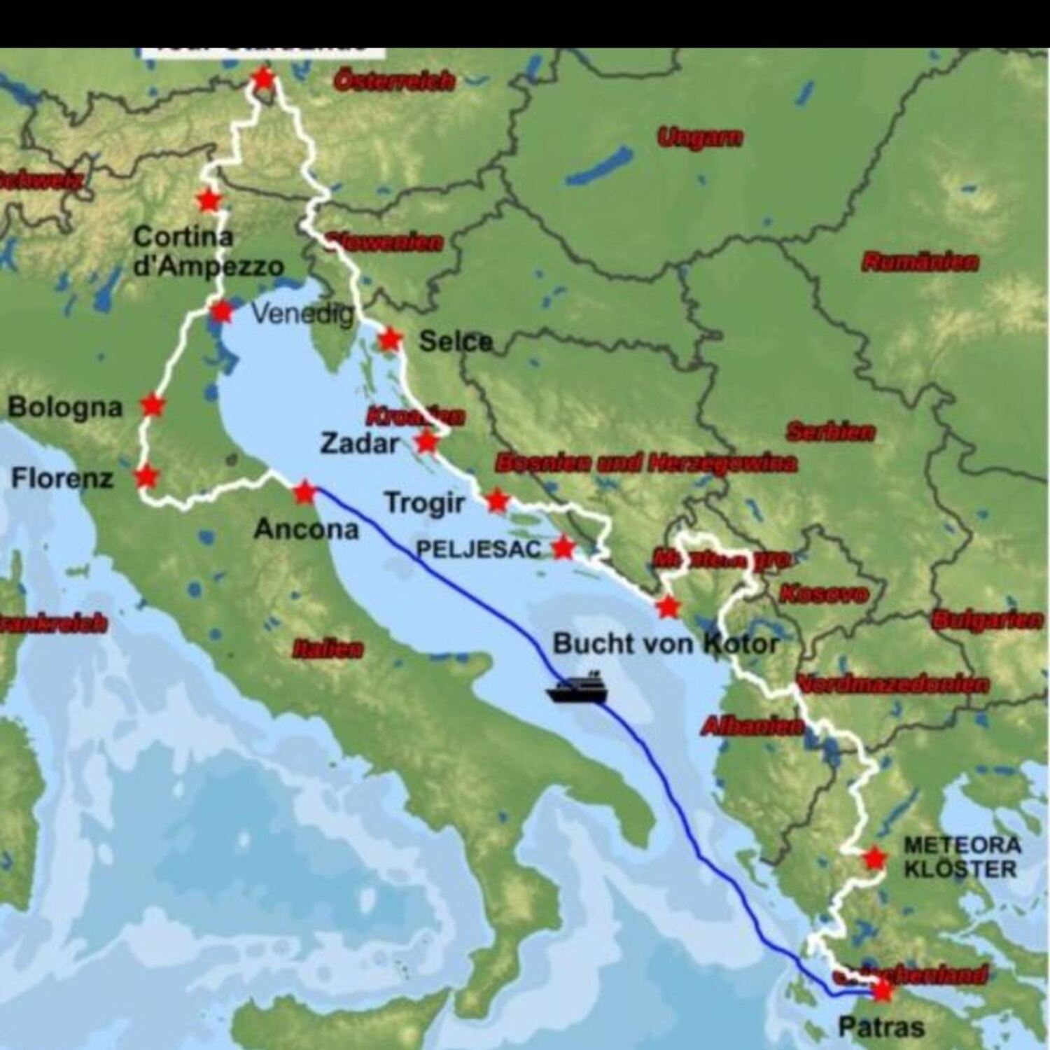Balkan Tour mit 🏍️