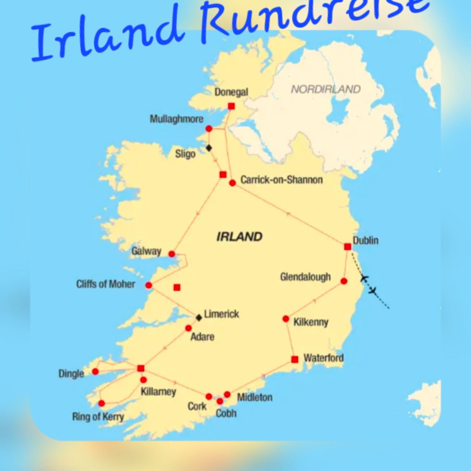 ✈️Ab nach Irland