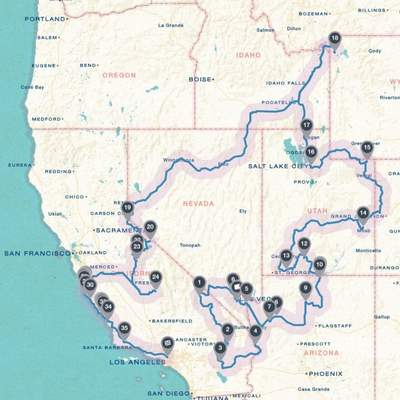 Anne & Regnar Go West 2015