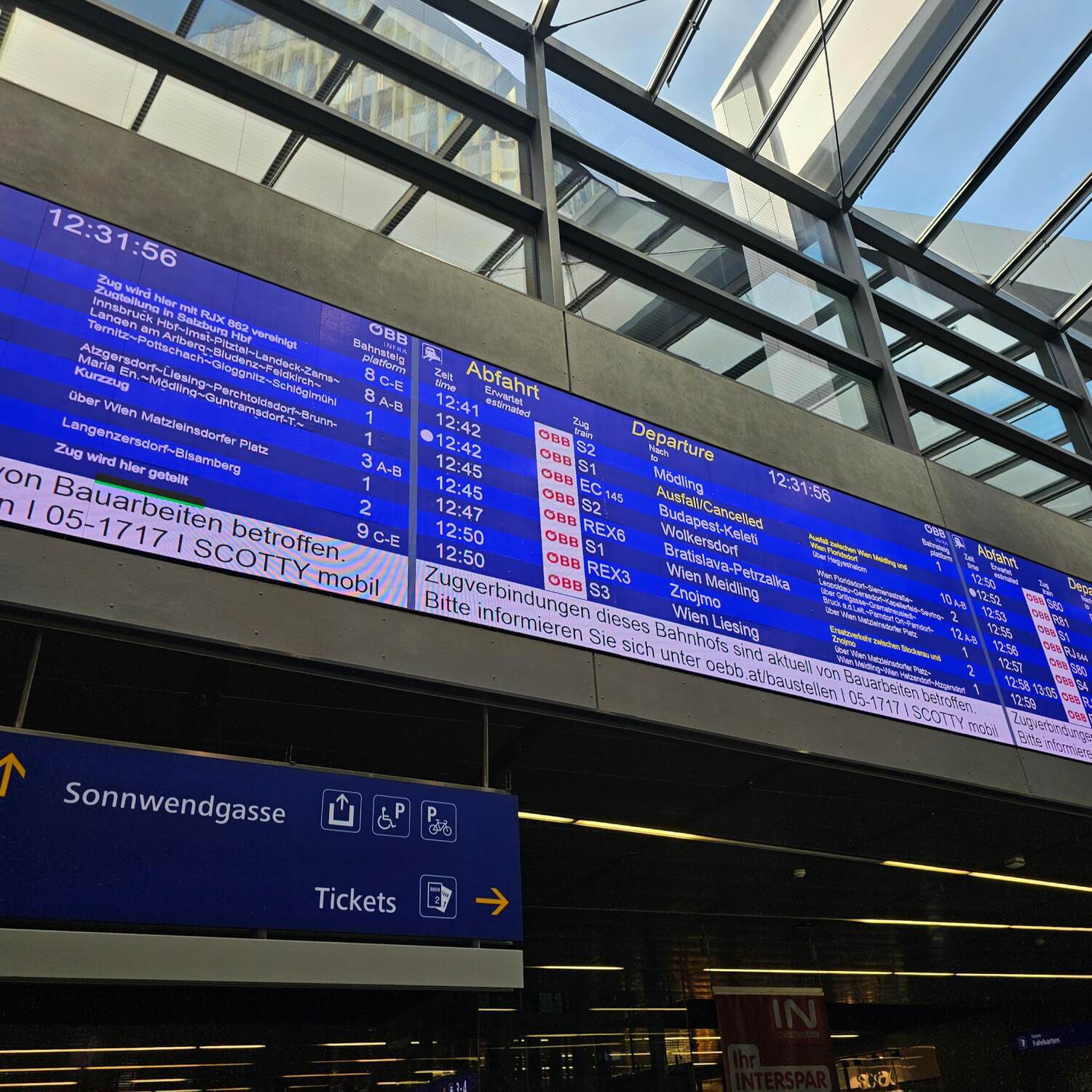 Interrail-Reise Ost EU