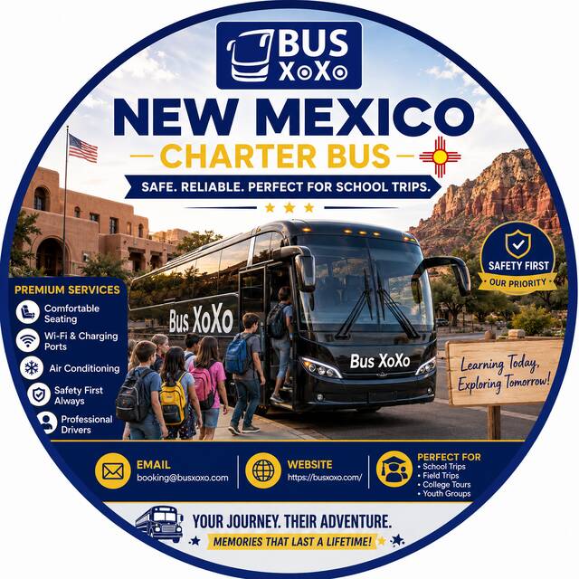 New Mexico Charter Bus