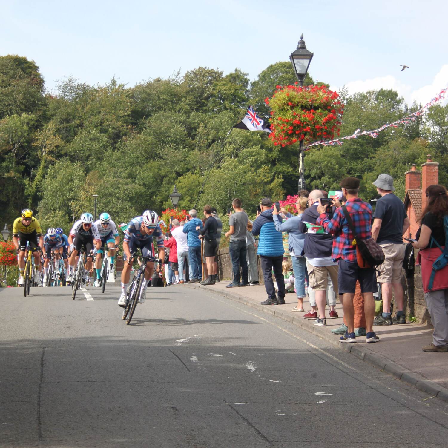 Tour of Britain visits Usk