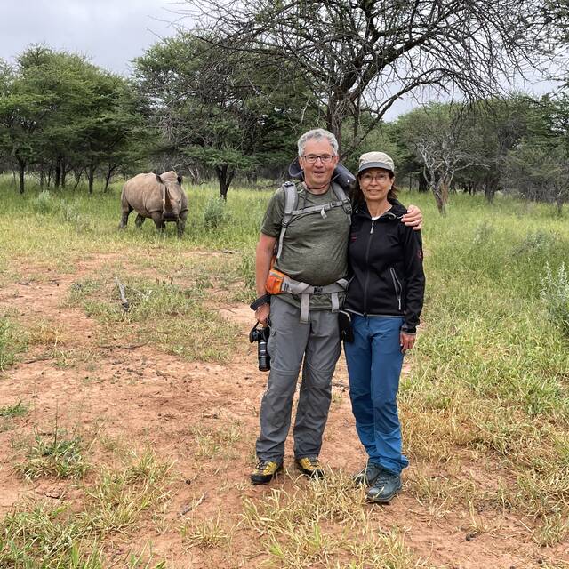Heide und Klaus unterwegs