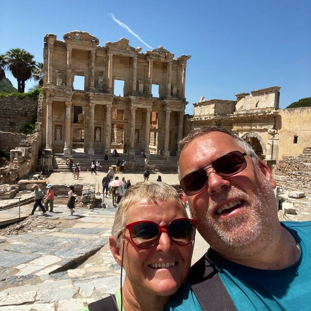 Marion , Peter und Moppel