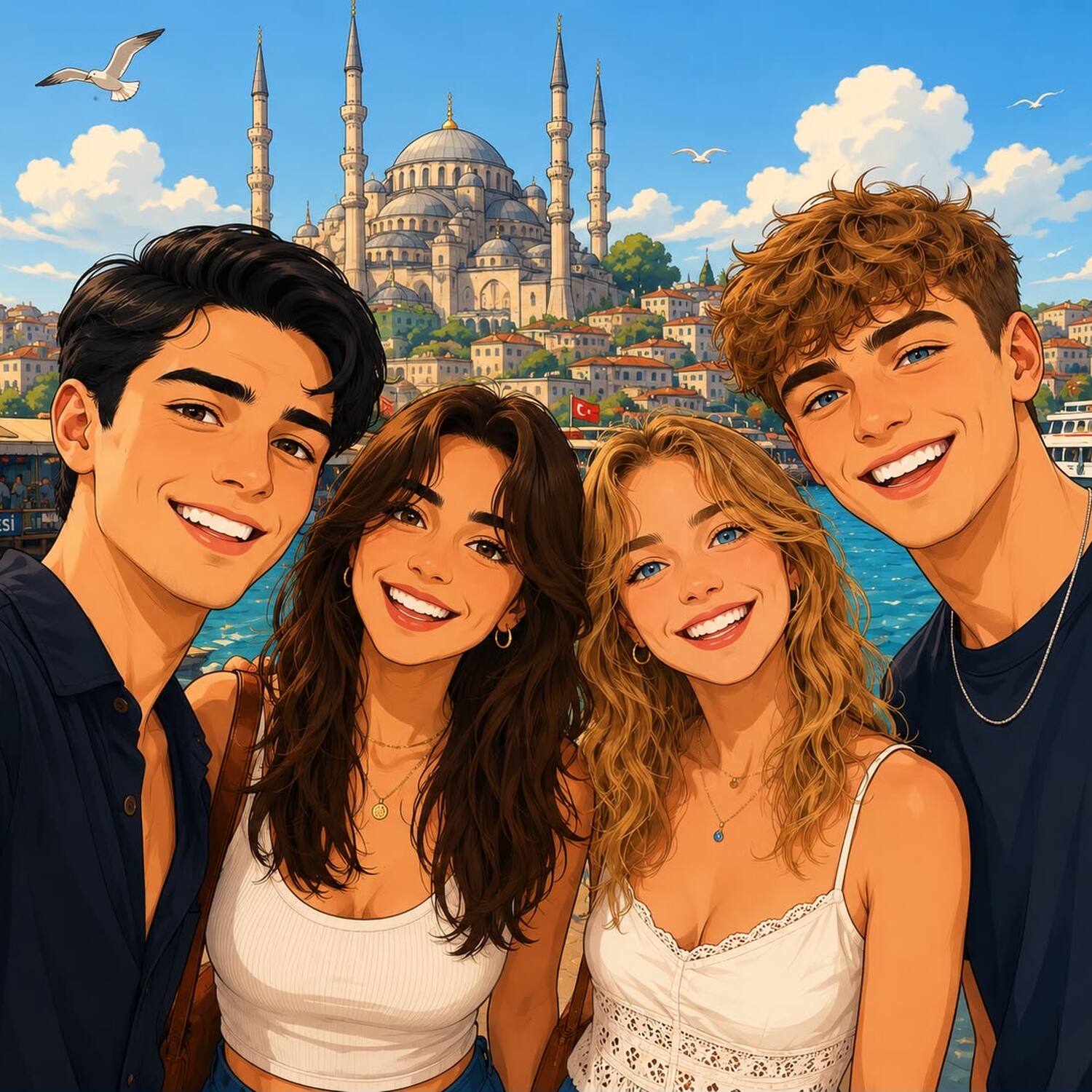 Istanbul mit der Gang