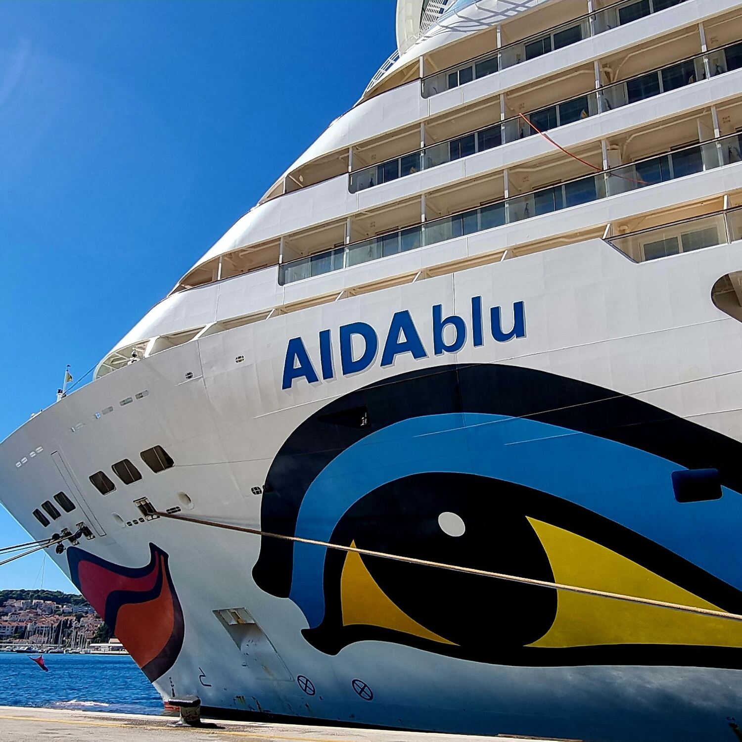 Crew auf AIDAblu
