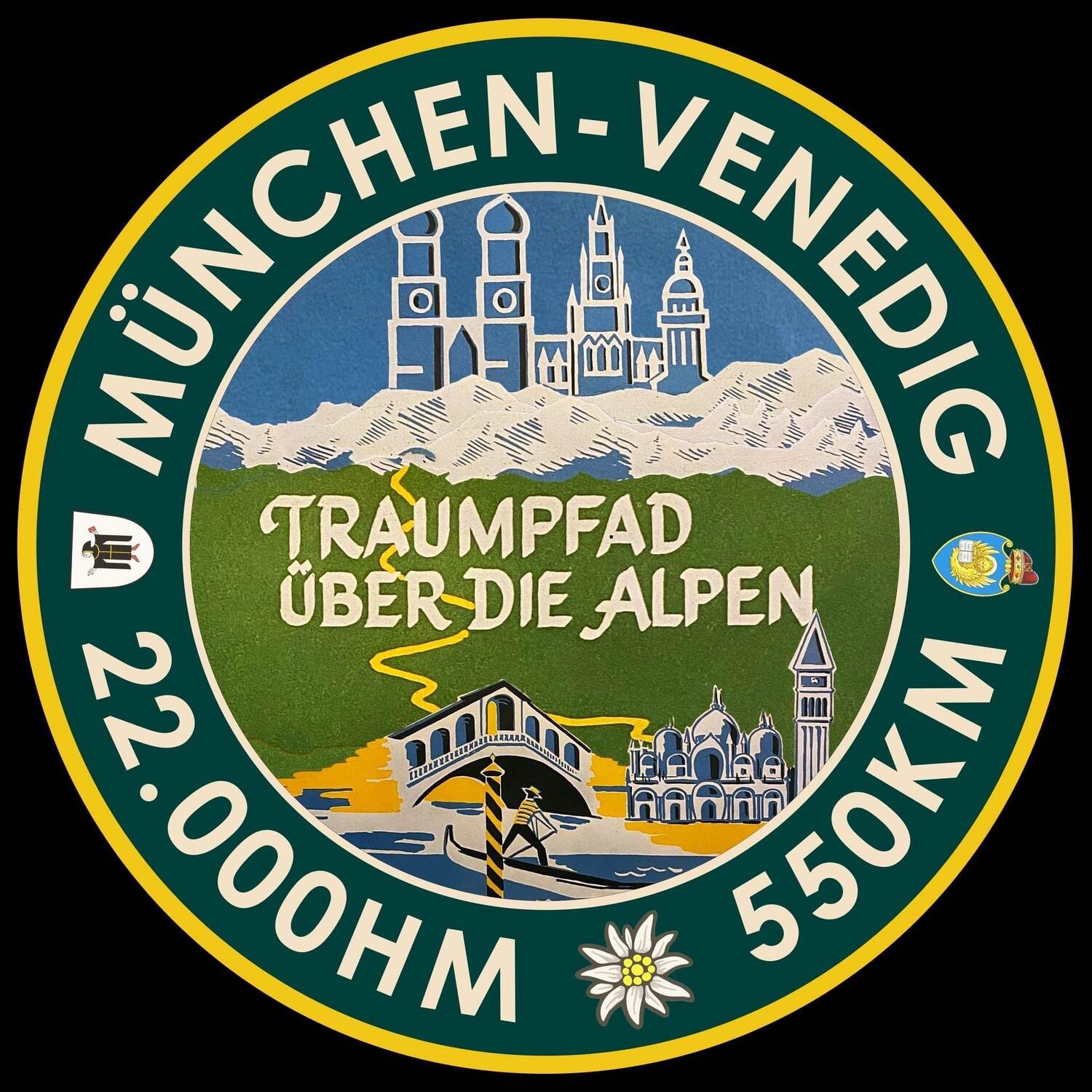 Traumpfad München-Venedig #TMV