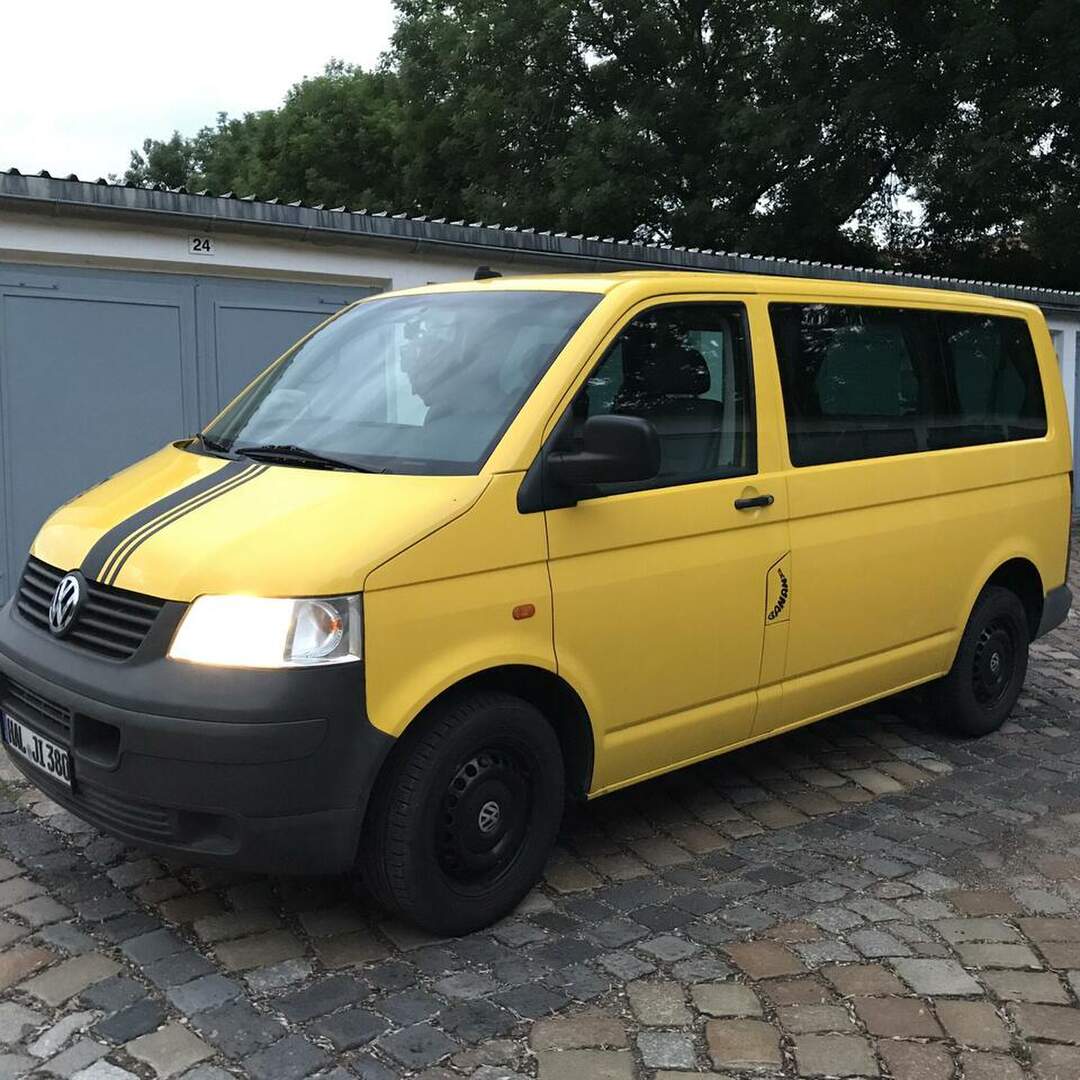 Auf Reise im Bulli