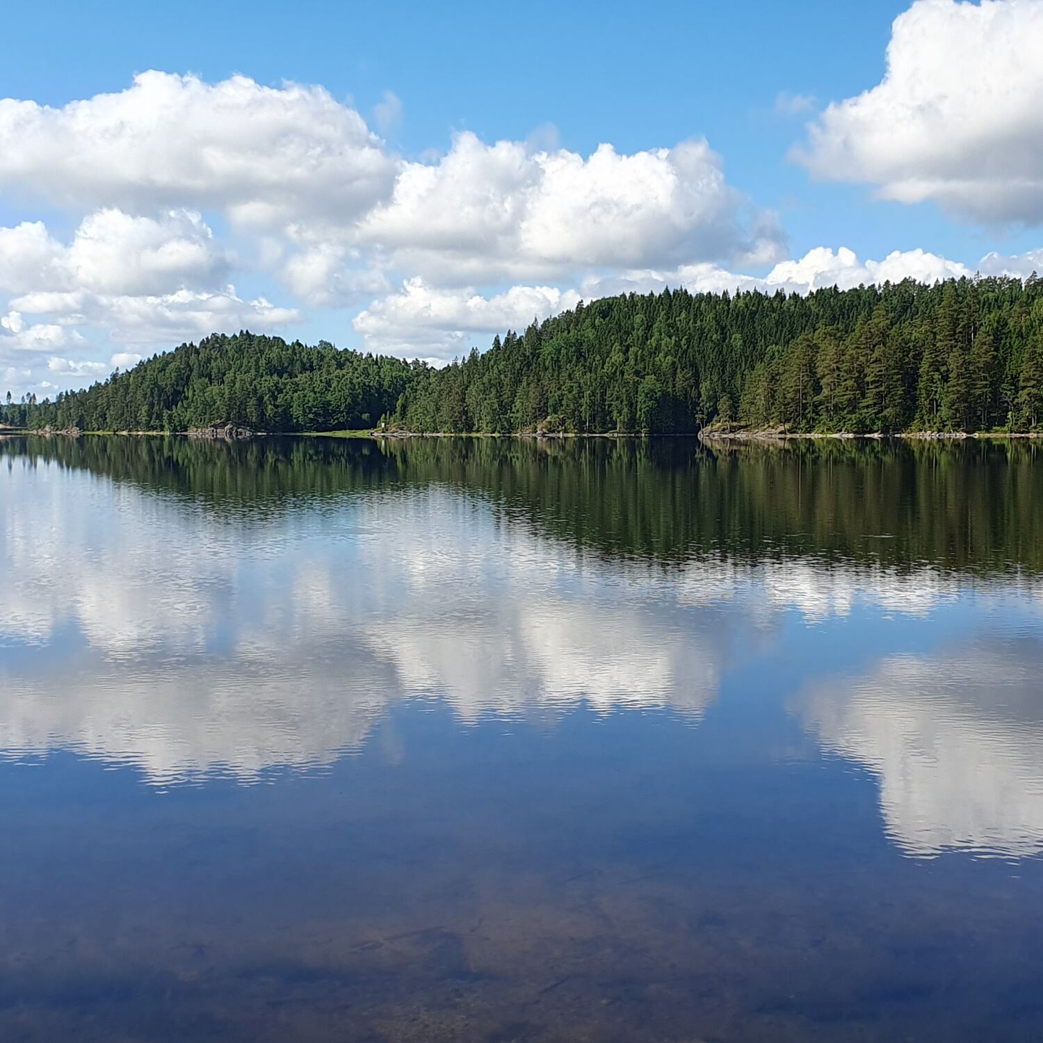 Kajakwandern auf dem Stora Le