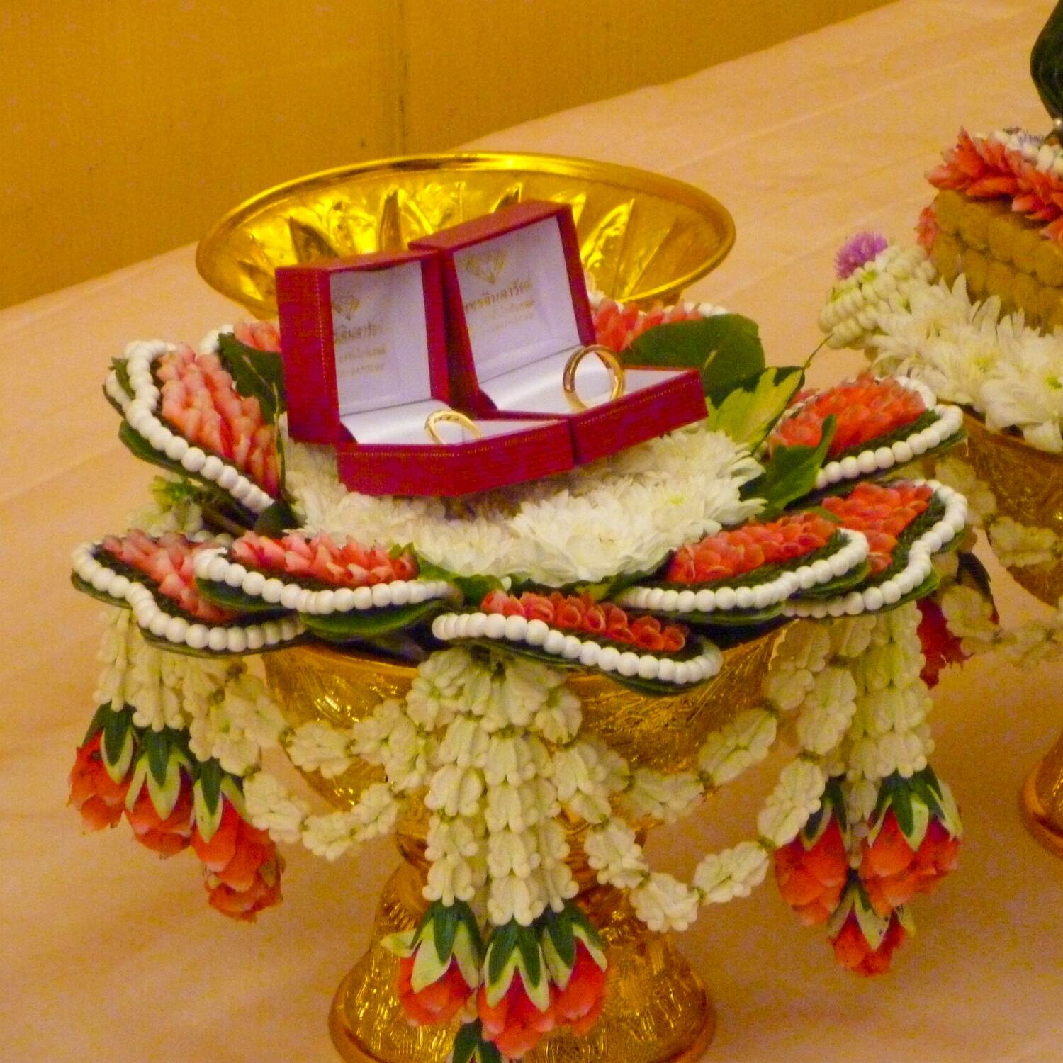Bruiloft in Thailand