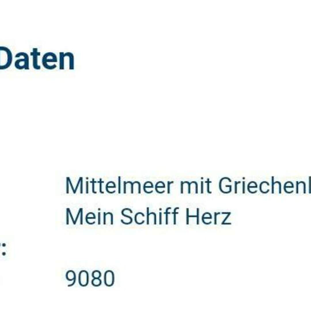 Mein Schiff Herz