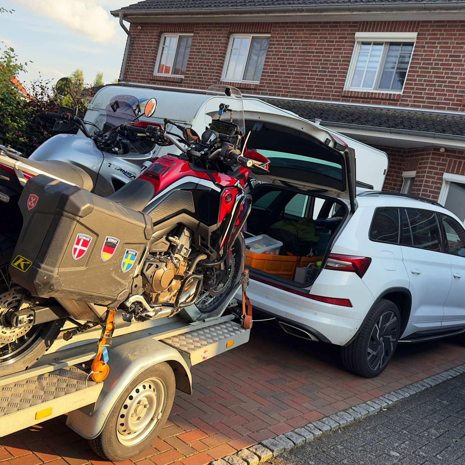 Motorradreise/ AT, IT, SL