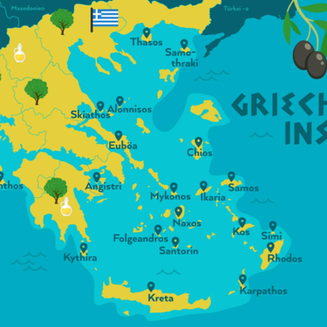 Perlen Griechenlands Segeltörn