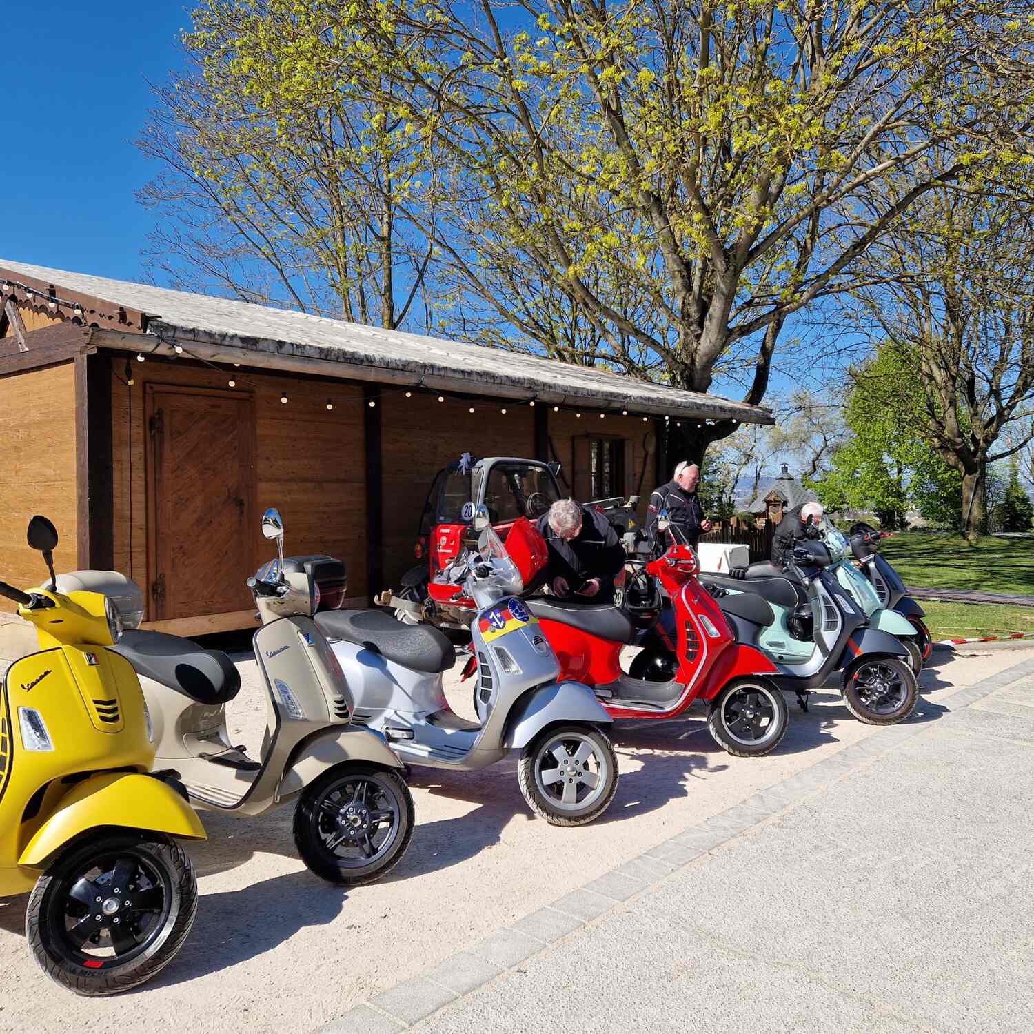 Vespa Donna Anrollern