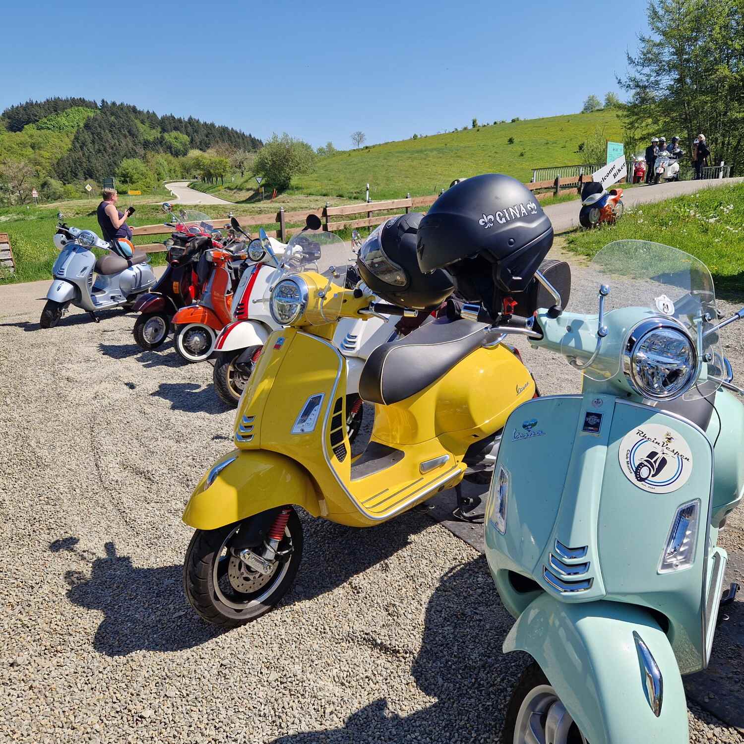 Anrollern Mittelrheintal