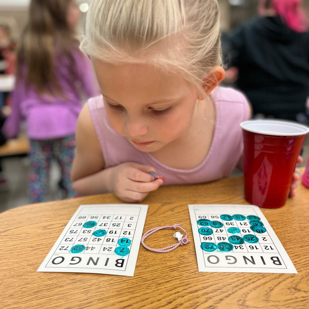 Bingo Night at School