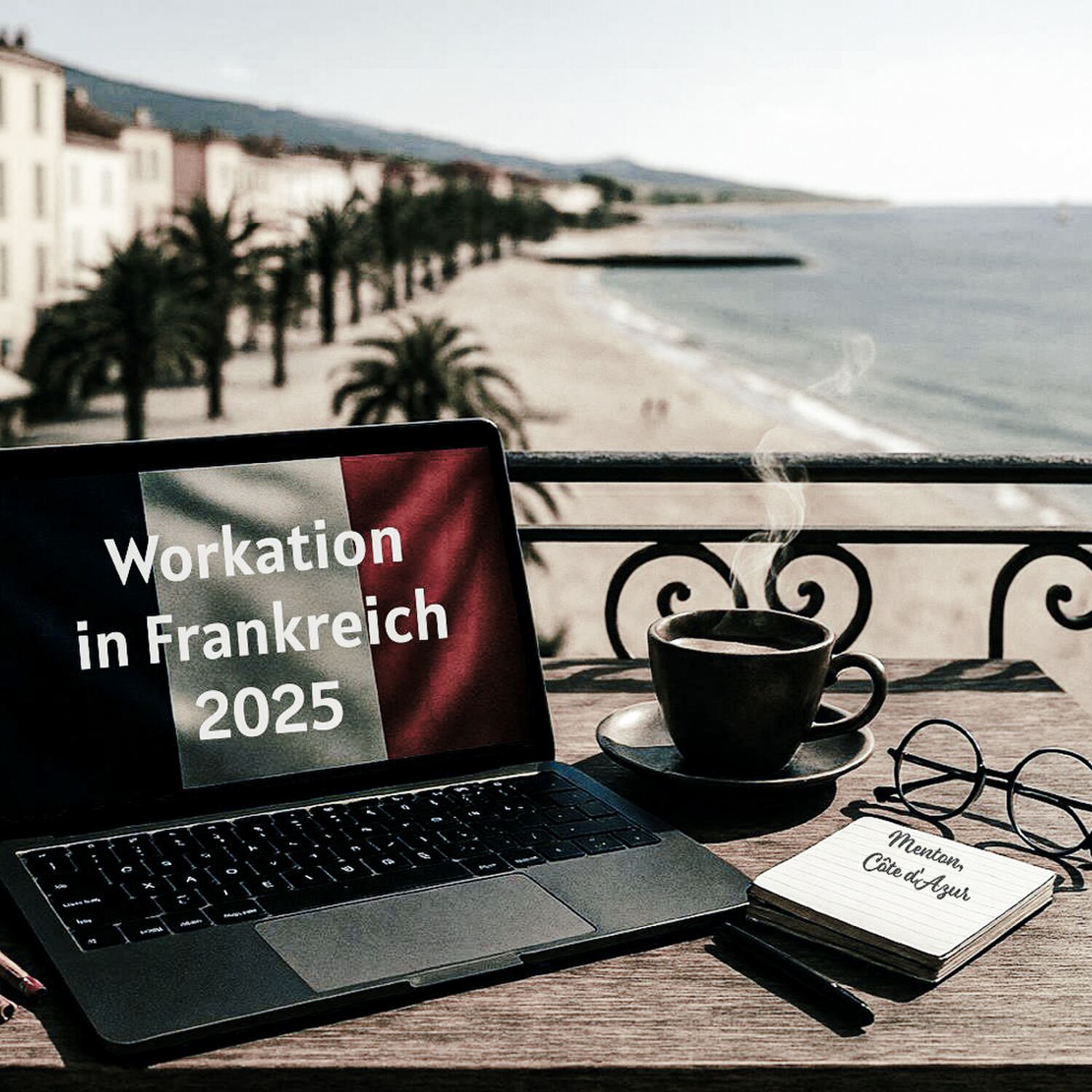 Workation in Frankreich