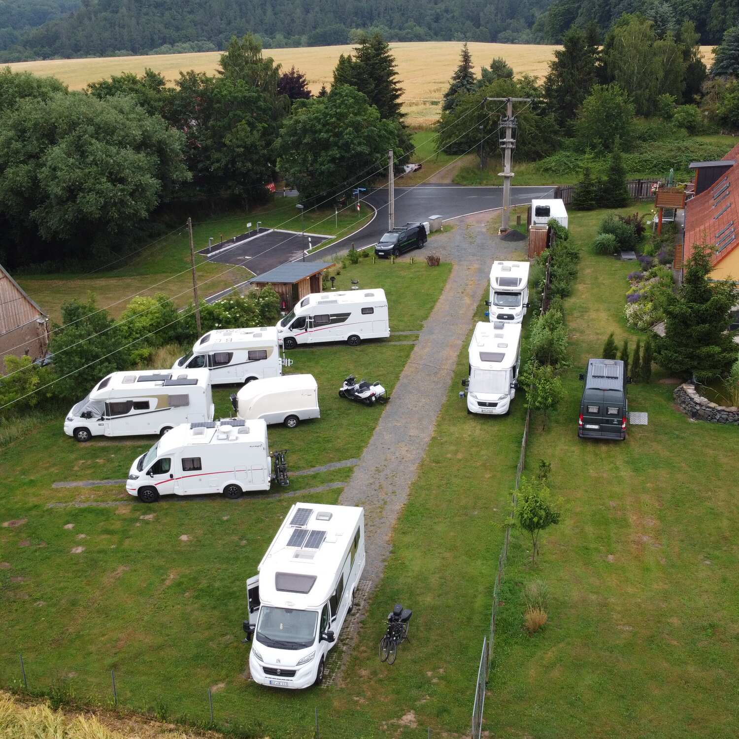 Wohnmobiltreffen in Sachsen