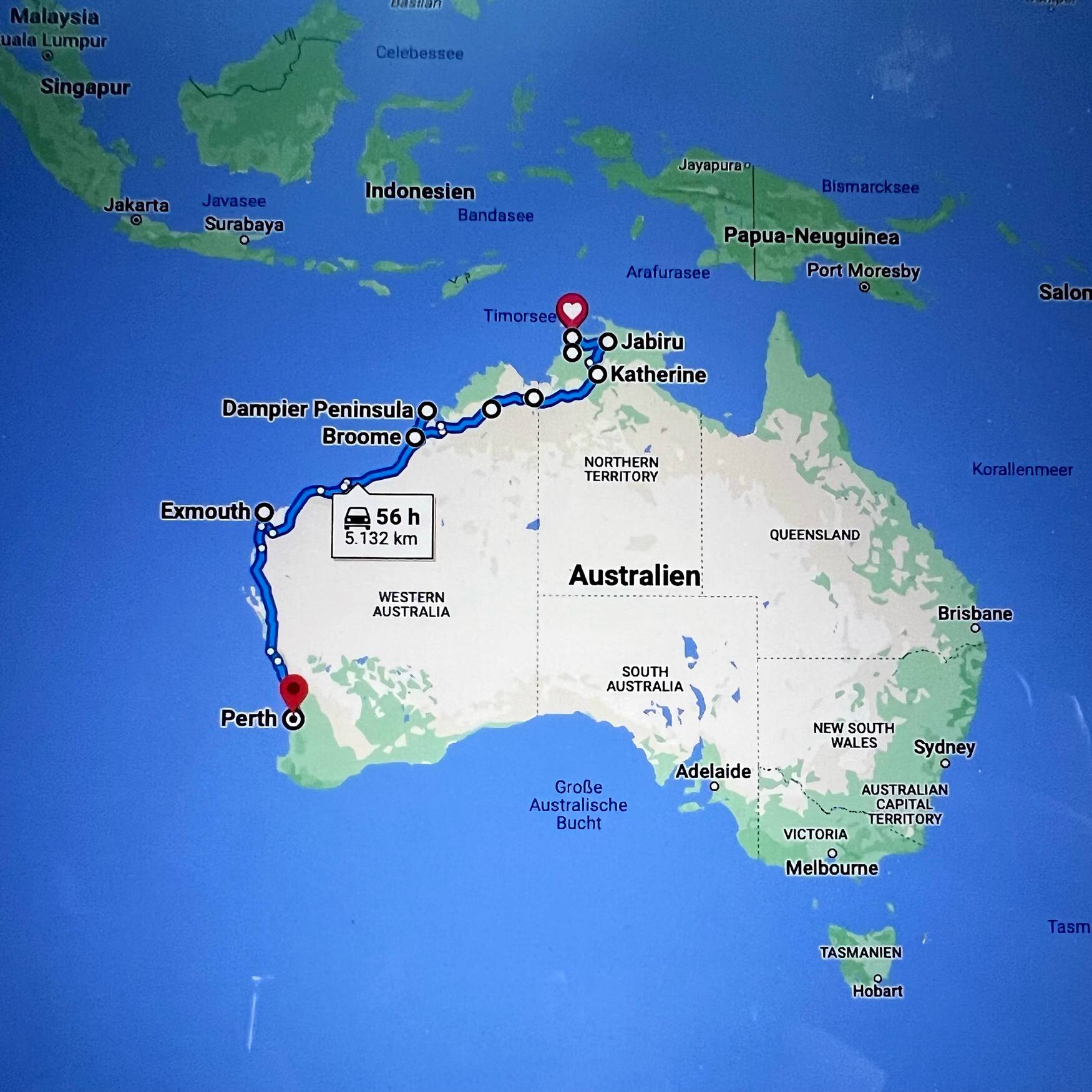 AUSTRALIA 2023/ DARWIN -PERTH