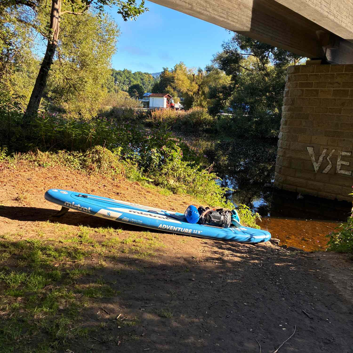 SUP Tour auf dem Regen