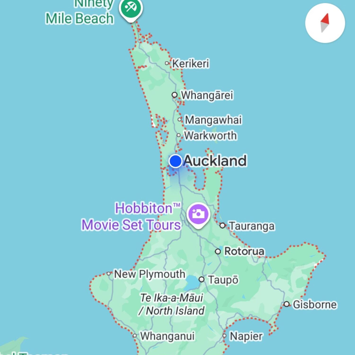 Te Ika-a-Maui/North Island NZ