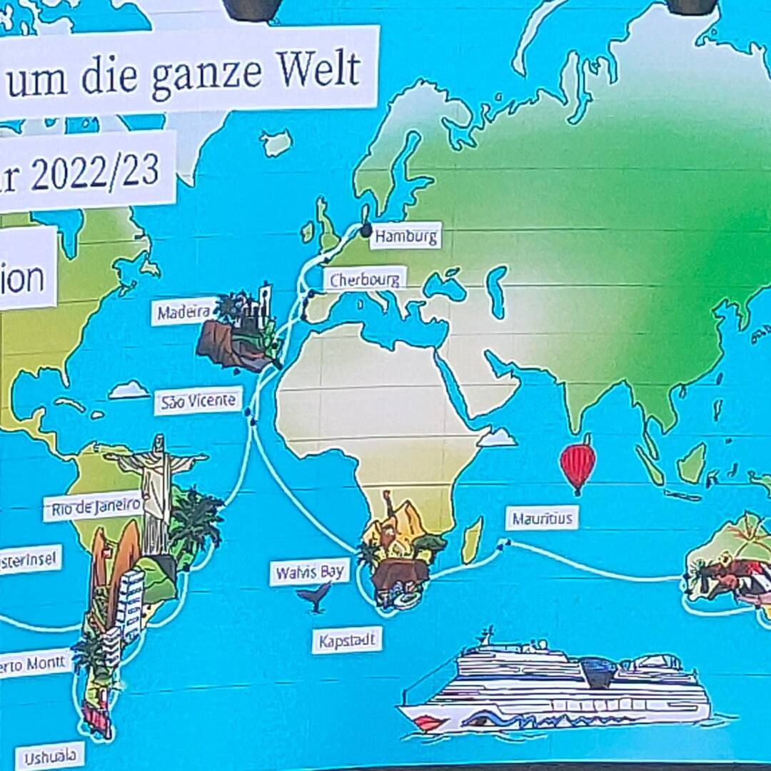 Einmal rund um die Welt