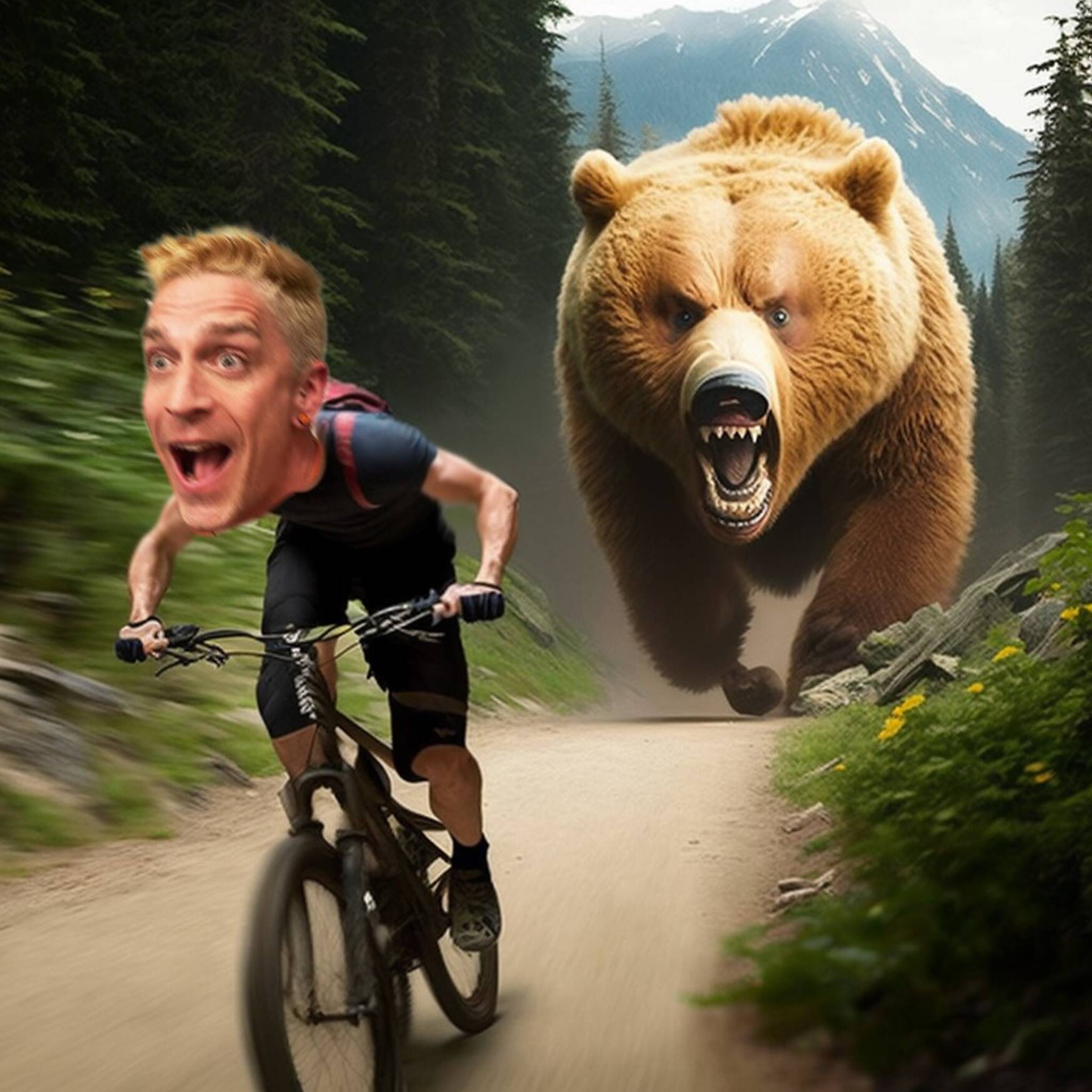 Exit, pursued by a bear