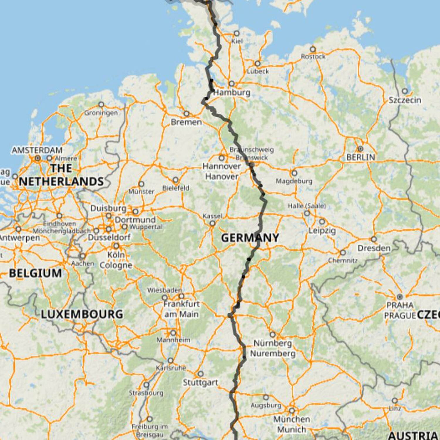 Nord-Süd-Walk