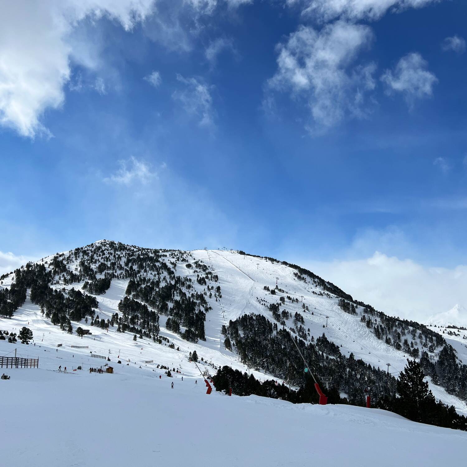 Ski day at Ax 3 domain