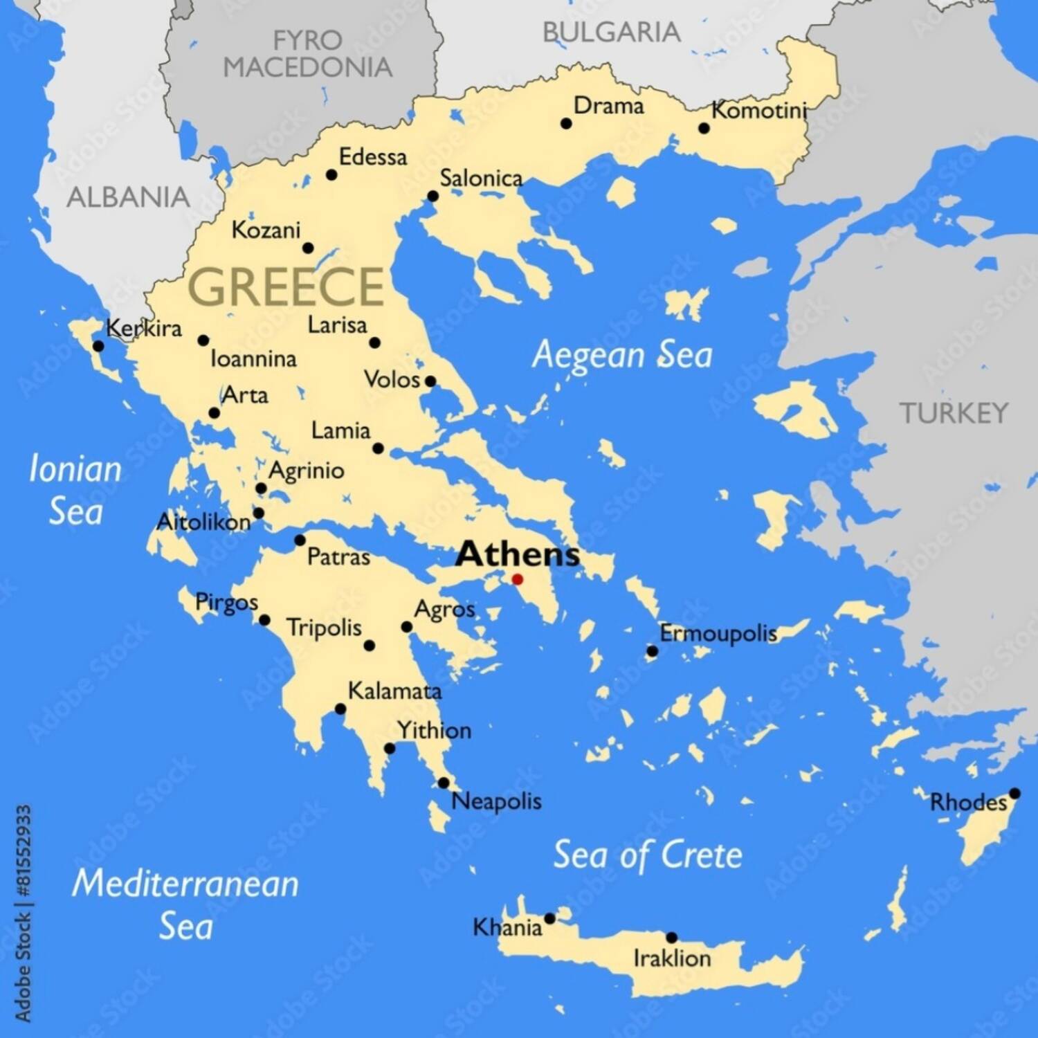Ferien in Griechenland, Athen