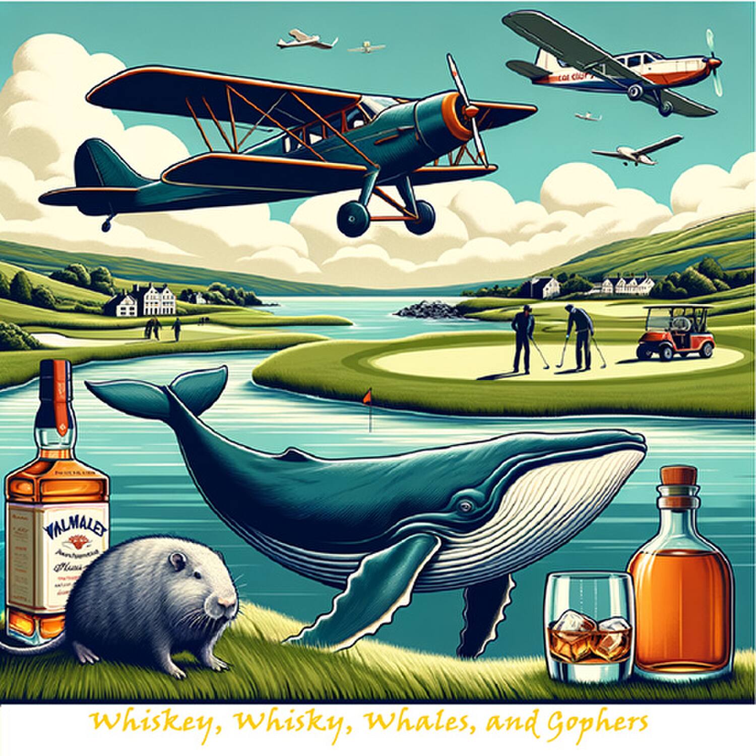 Whisky,Whiskey,Whales&Gophers