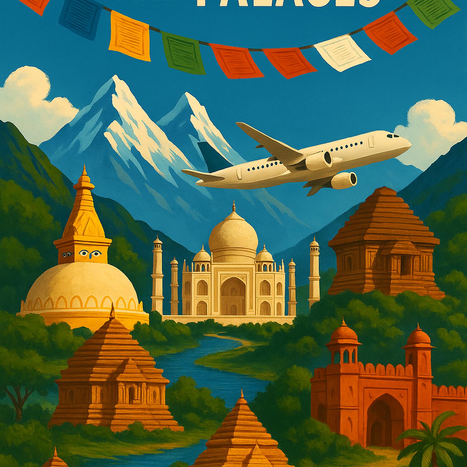 Peaks, Prayer Flags & Palaces