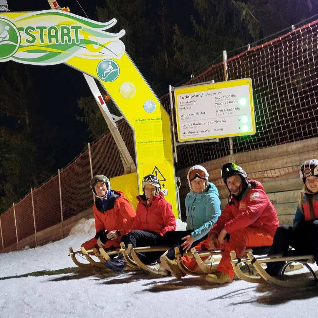 Rodelpartie Hochwurzen