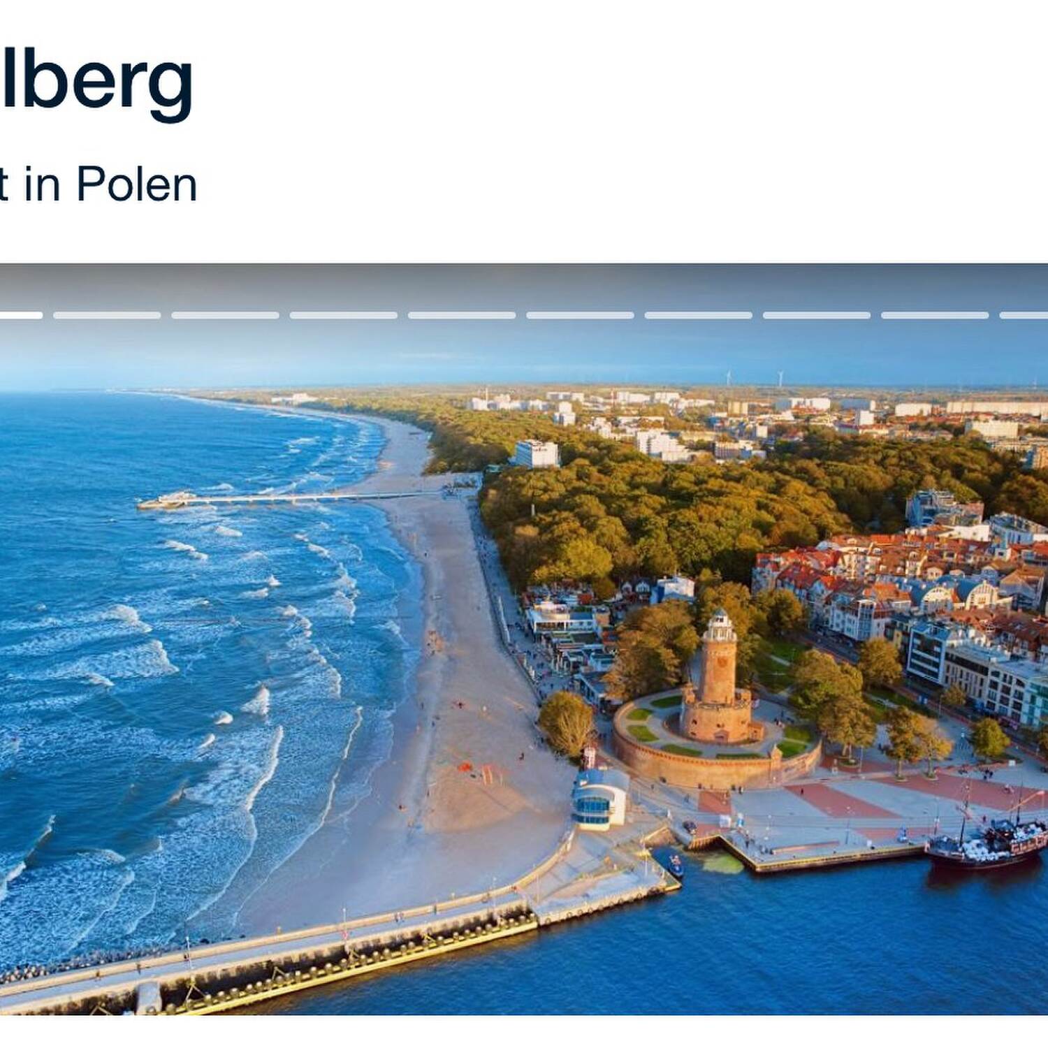 Kurzurlaub Kolberg/Polen 🇵🇱