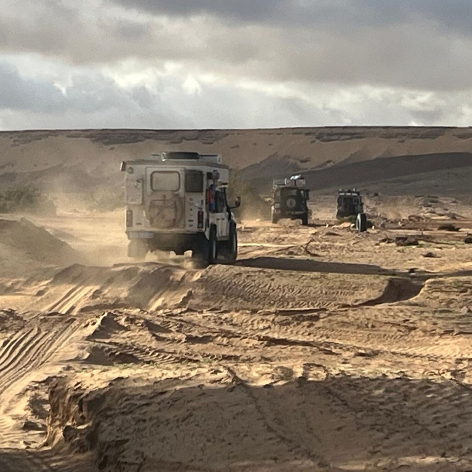 The long way south..