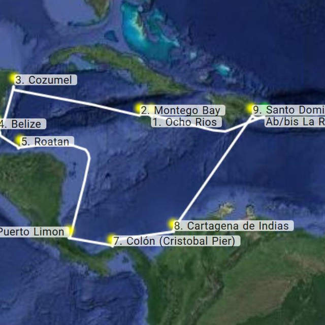 Mittelamerika Cruise 2018