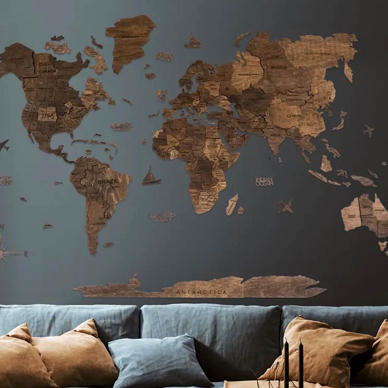 All around the world
