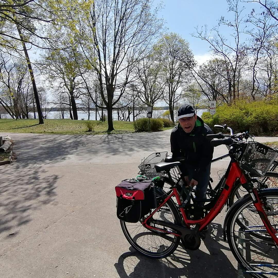 Fahrrad tour zum Müggelsee