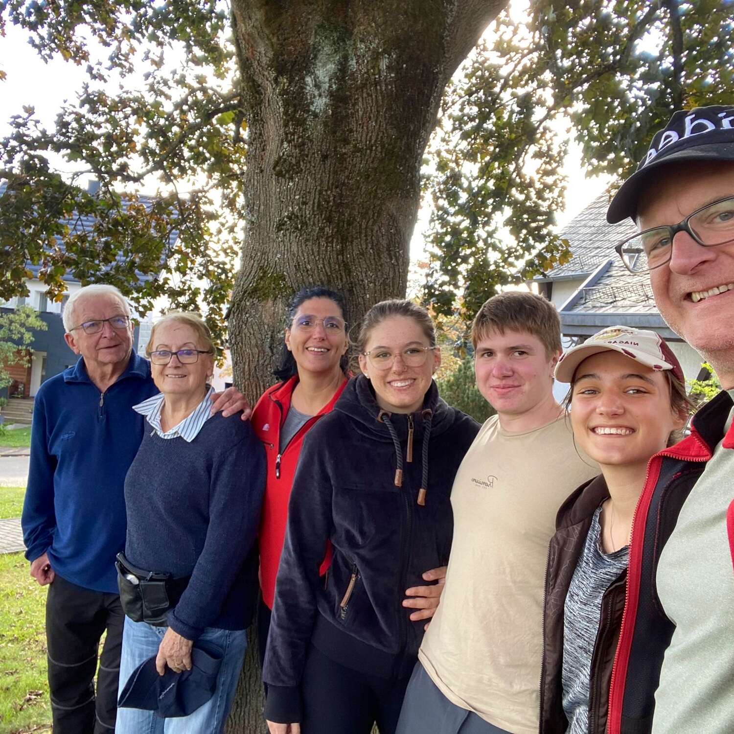 Wanderung mit Großeltern 2024
