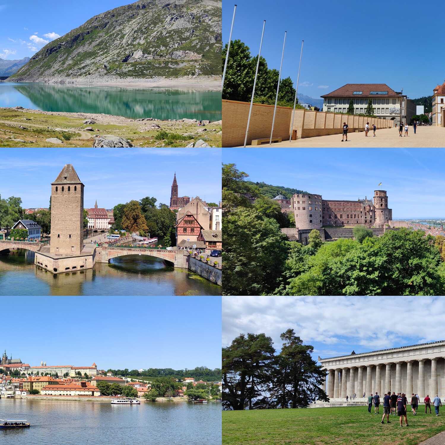 Centro Europa in auto