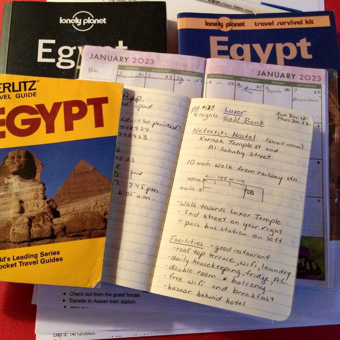 Egypt for 1 Month, then Mexico