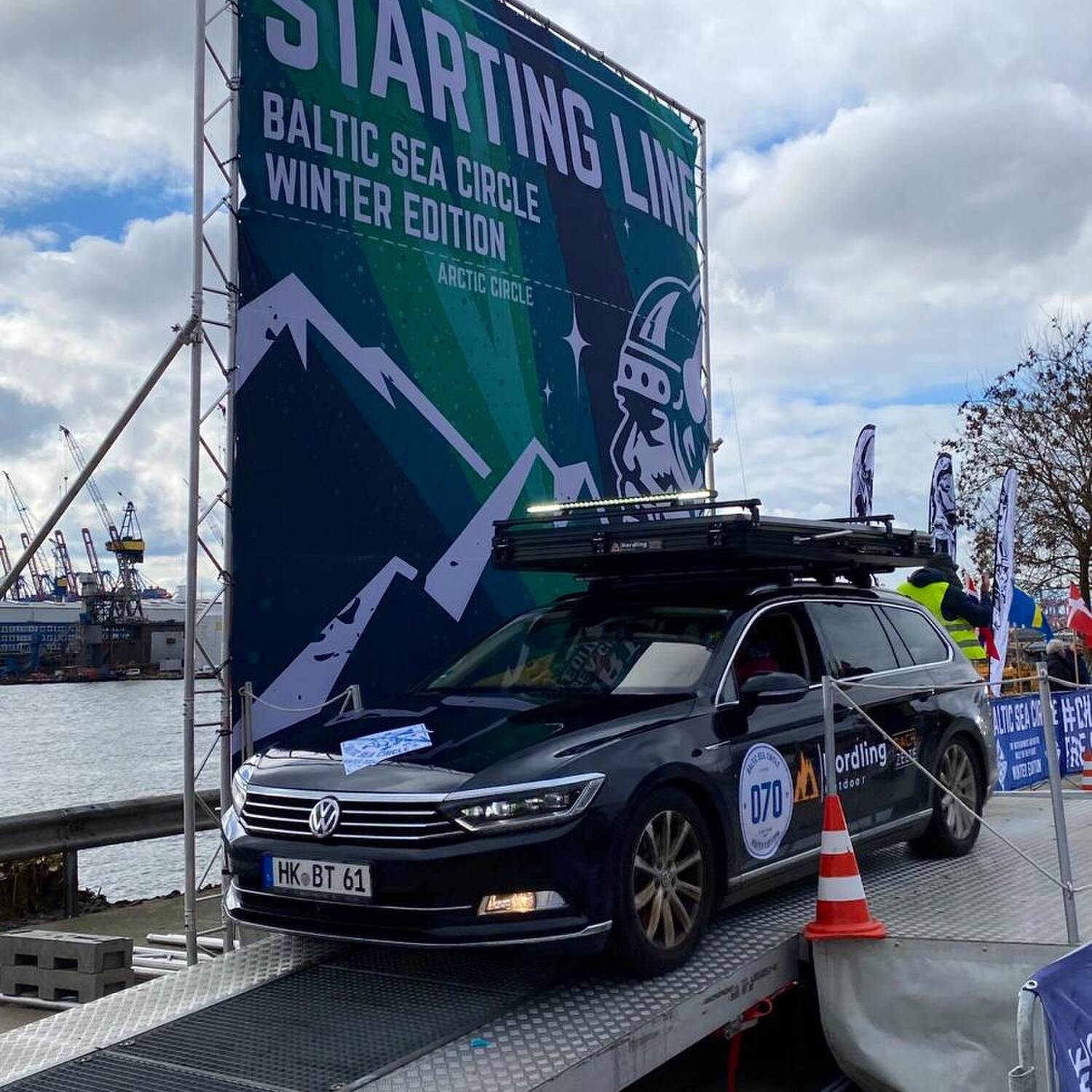 Baltic Sea Circle Winter