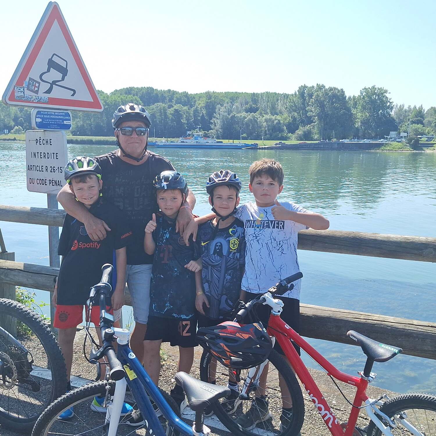 Mit den Enkeln nach Rhinau