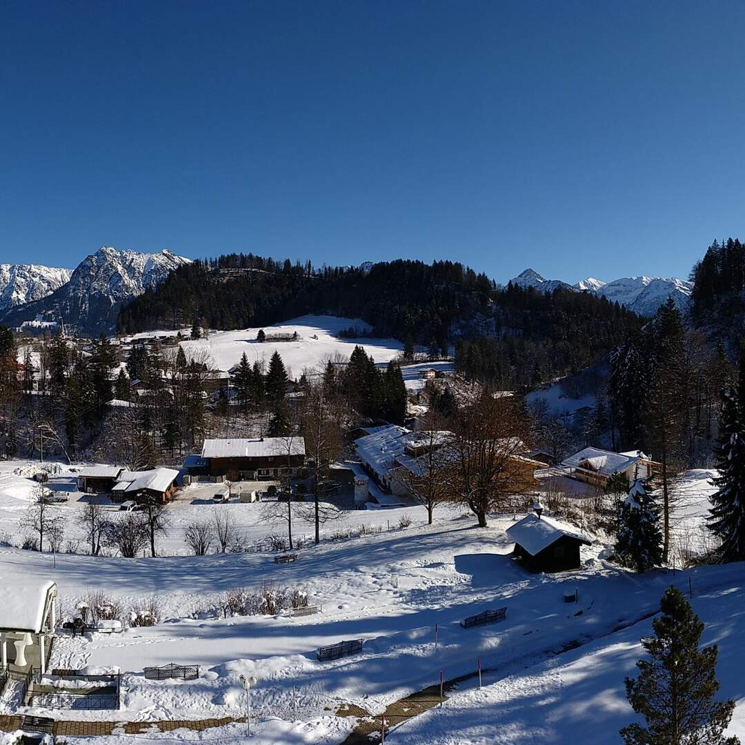 Oberstdorf im Januar