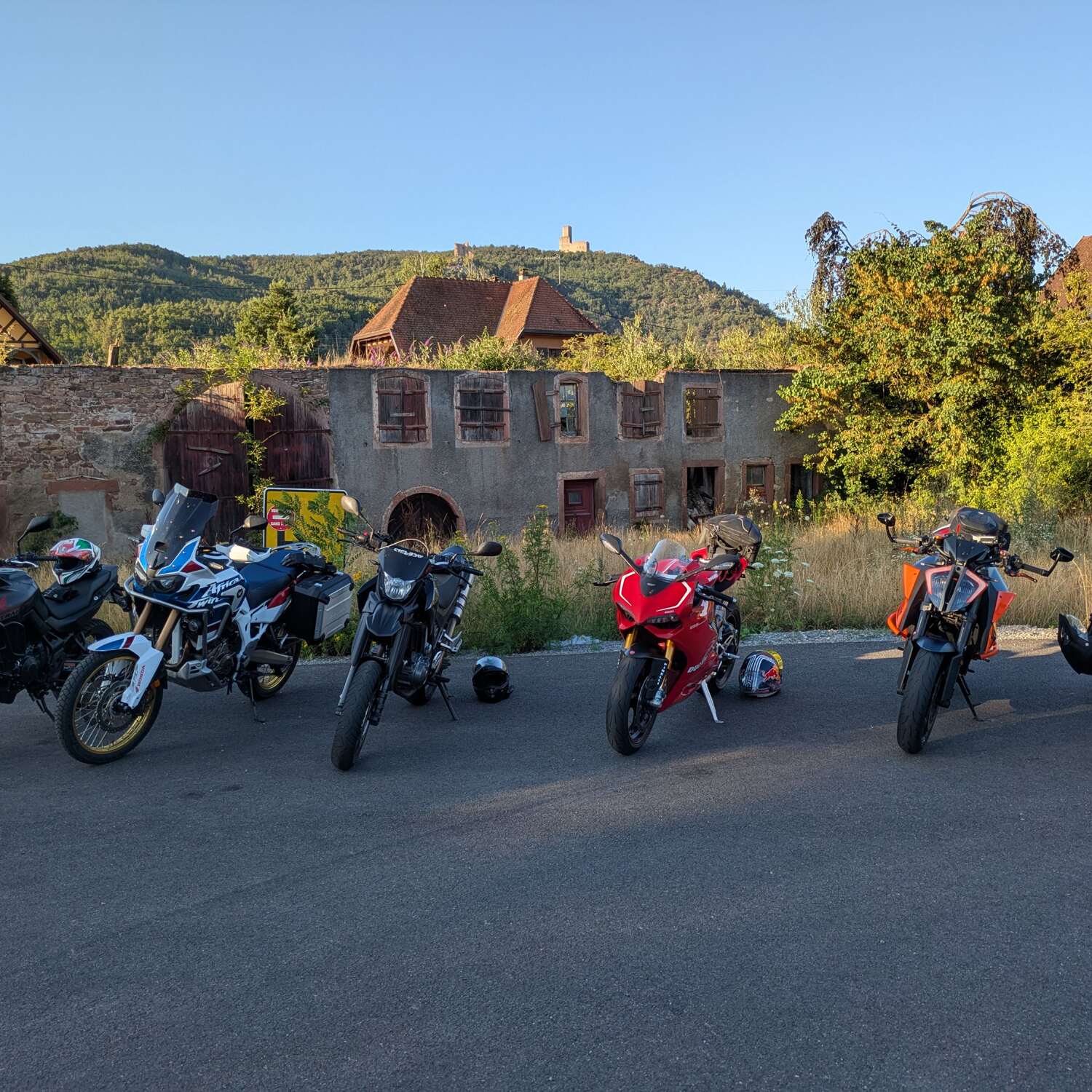 Bissle moped, ein tag zu spät