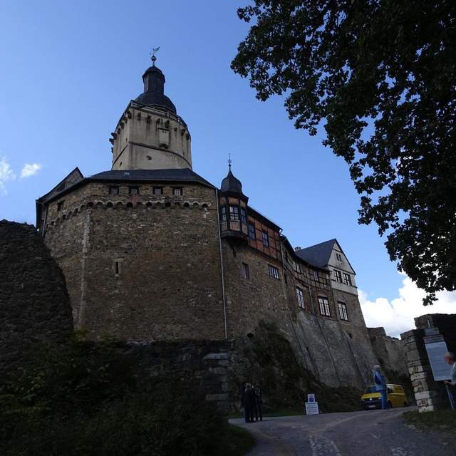 Burg Falkenstein mit Carsten