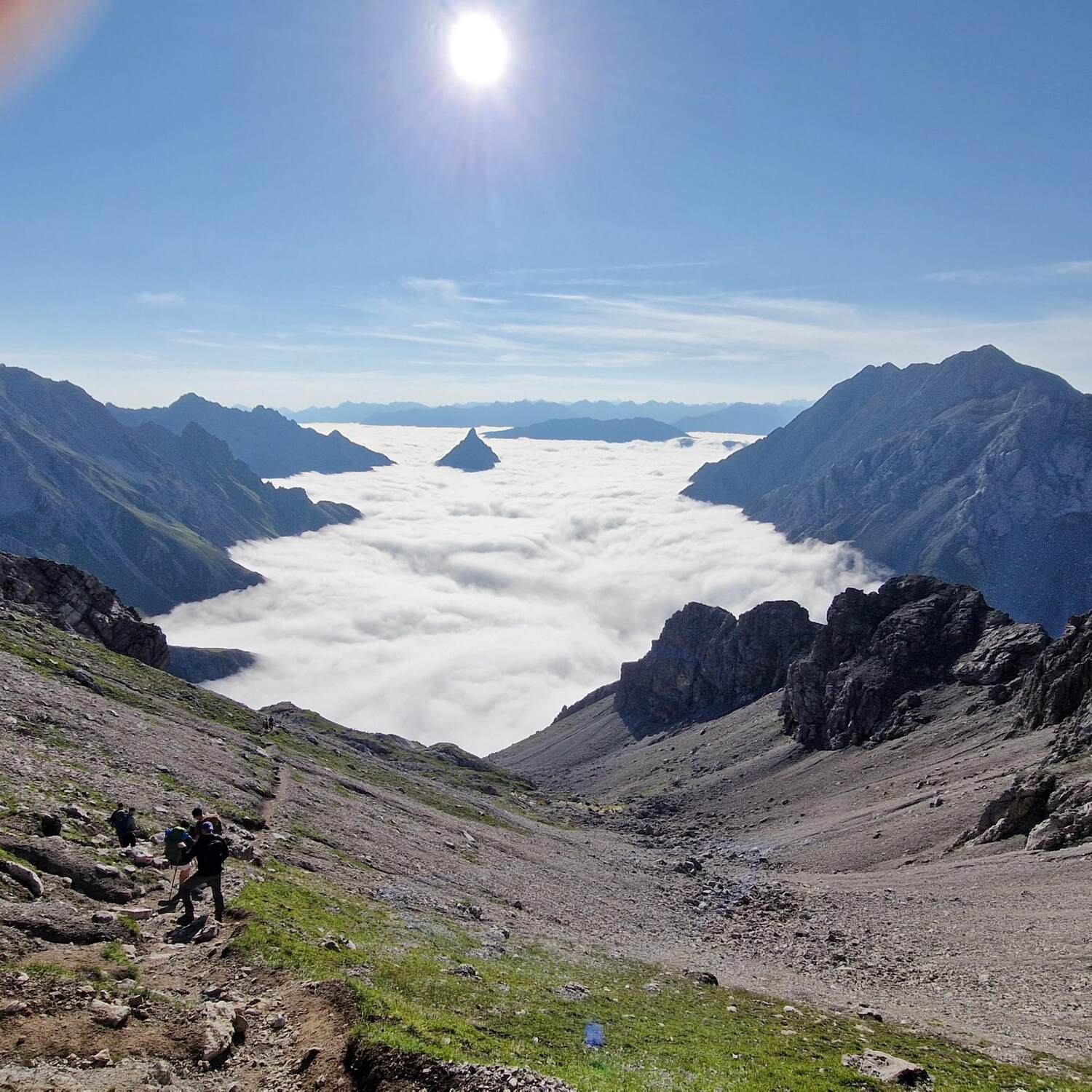 E5 Alpenüberquerung Ob.->Meran