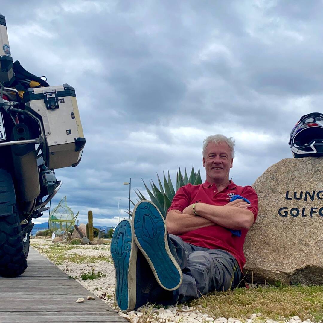 Sardinien mit Moped